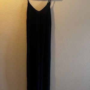 Simple Black Maxi Dress